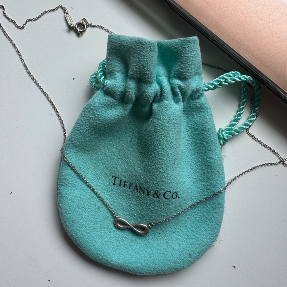 Tiffany & Co. Silver Infinity Necklace